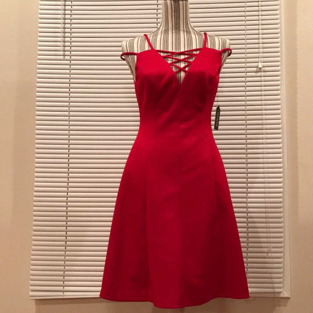 NWT Red Guess Cocktail Dress